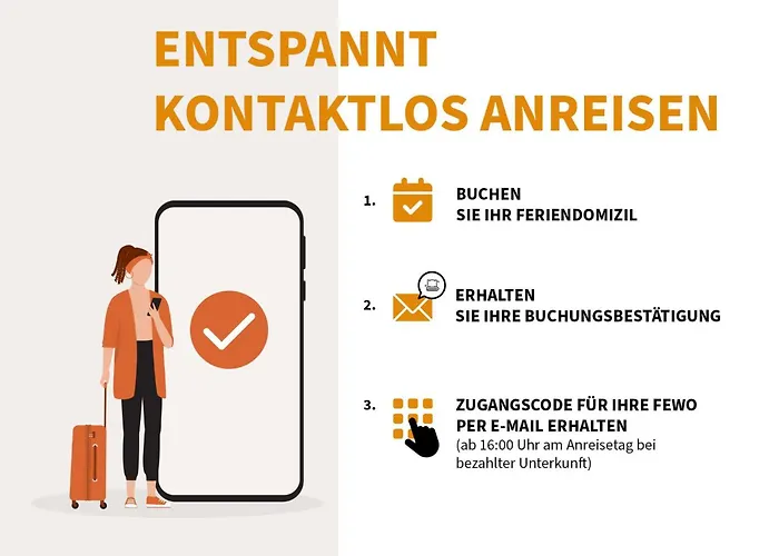 Kleine Strandoase - Mit Suedbalkon, Wellness & Boddenblick Апартаменты *